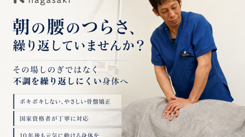 辛い腰痛我慢していませんか？？